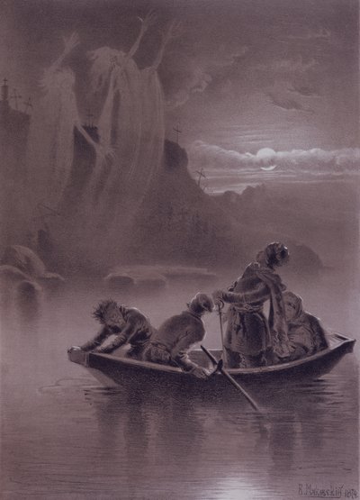 Terribile vendetta, 1874 da Vladimir Egorovic Makovsky